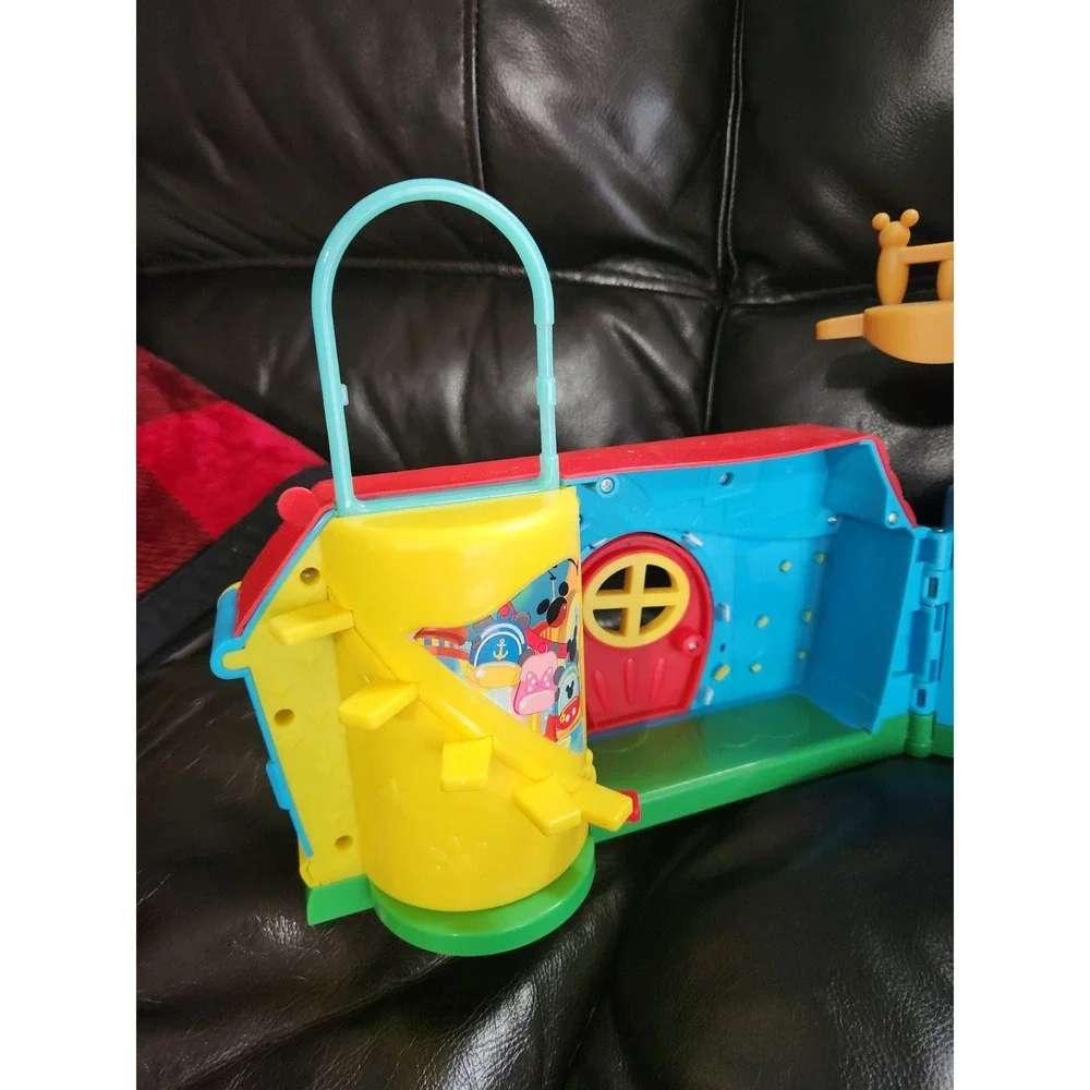 Mickey Mouse Clubhouse WORKS Funny The Funhouse Playset Lights Sounds Disney Jr